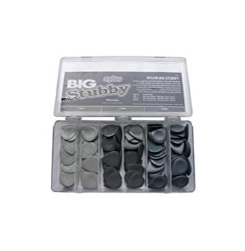 4450 Nylon Big Stubby Коробка медиаторов 144шт, 3 толщины, Dunlop-0