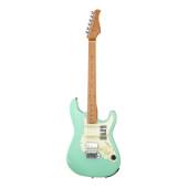 S801-Standard-801-GR Электрогитара с встроенным процессором, зеленая, GTRS