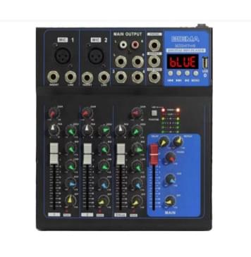 MX04T-V3 Микшерный пульт, 4 канала, Biema-0