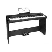 SP201plus-BK+stand Цифровое пианино со стойкой, Bluetooth, черное (2 коробки), Medeli