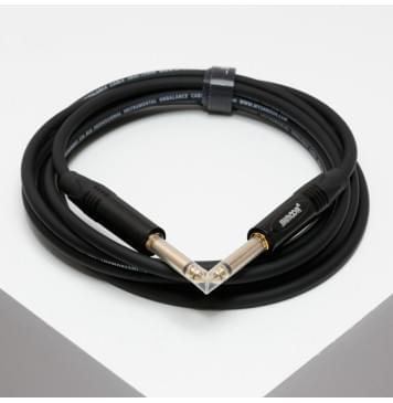 IC124-JMJM-B-1m Кабель инструментальный, 6.35мм моно, 1м, SHNOOR-0