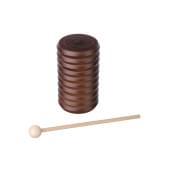 MS-T2-PG-04 Погремушка ребристая, тонировка, Мастерская Сереброва