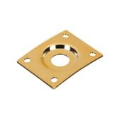 HJ005-GD Накладка выходного разъема гитары, золото, Paxphil