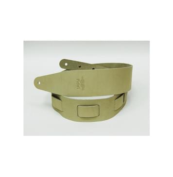 FL50029L Leather Ремень для гитары, кожаный, винтажно-белый, Fidel-0