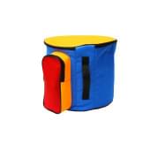 MZ-Ch13-1blue/ora/red Чехол для барабана кавказского 13
