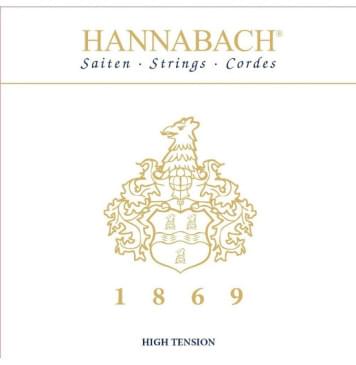 1869HT 1869 Комплект струн для классической гитары, сильное натяжение, Hannabach-0
