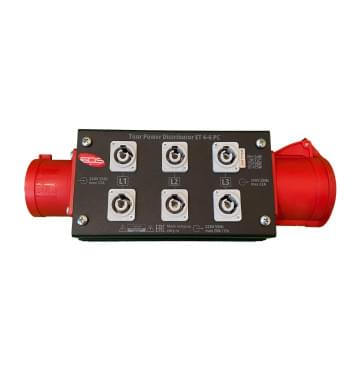 ET4-6PC Дистрибьютор питания, туровый, EDS-0