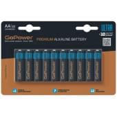 00-00026395 Ultra Элемент питания LR6 AA Alkaline 1.5В, 10шт, GoPower