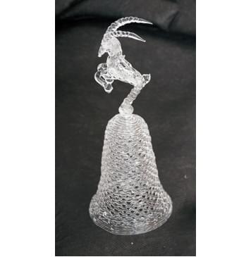 GH-XL045 Колокольчик хрустальный «Козерог», большой, Гусь Хрустальный-0