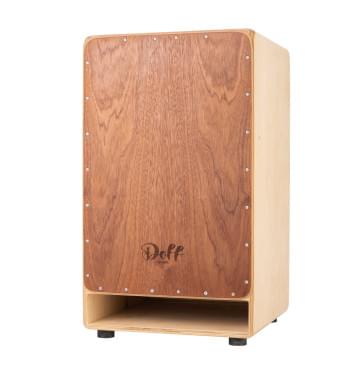 CL03-Doff Кахон, тапа шпон красного дерева, Doff-0