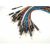 G46-3,5-2J-0125-Z Кабель аудио 3.5-2х6.3мм, 1.25м, в оплетке, ZZcable