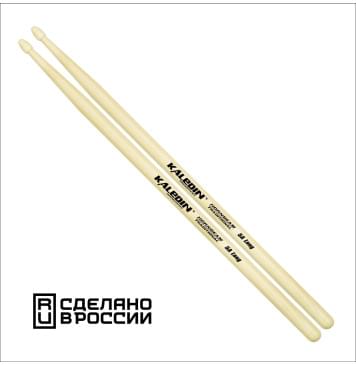 7KLHB5AL 5A Long Барабанные палочки, граб, деревянный наконечник, Kaledin Drumsticks-0