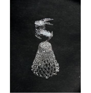 GH-M045 Колокольчик хрустальный «Козерог», средний, Гусь Хрустальный-0