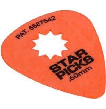 30012 Star Pick Медиаторы 72шт, толщина 0.60мм, Everly-0