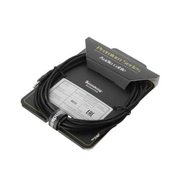 BB322-3M Кабель акустический, 3,5мм — 3,5мм, стерео, 3м, Soundking-0