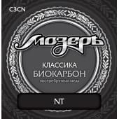 C3CN Комплект струн для классической гитары, биокарбон/посеребренная медь, среднее натяжение, Мозеръ