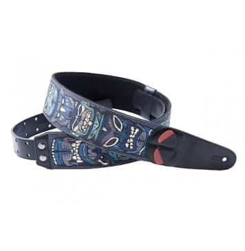 8401070280149 Mojo Tiki Blue Ремень для гитары, RightOn Straps-0