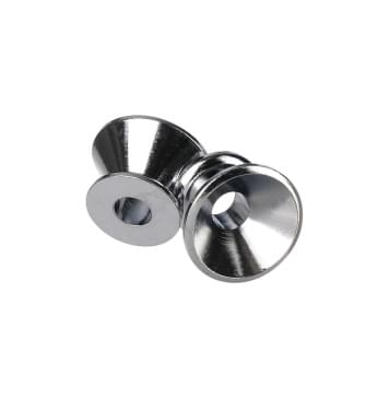 HE005-CR Крепление ремня, хром, 2 шт, Paxphil-0