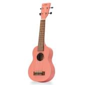 SBK-Coral-Pink Укулеле сопрано, светло-красный, Hampi