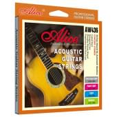 AW436P-XL Комплект струн для акустической гитары, фосфорная бронза, 10-47, Alice