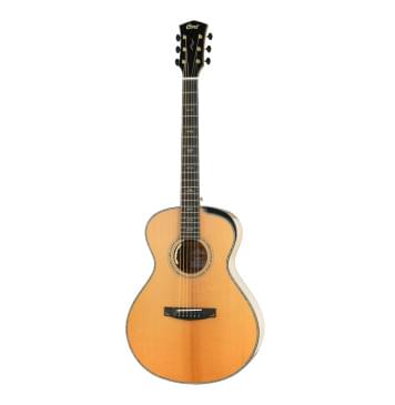 Gold-Passion-WCASE-NAT Gold Series Электро-акустическая гитара, цвет натуральный, с чехлом, Cort-0