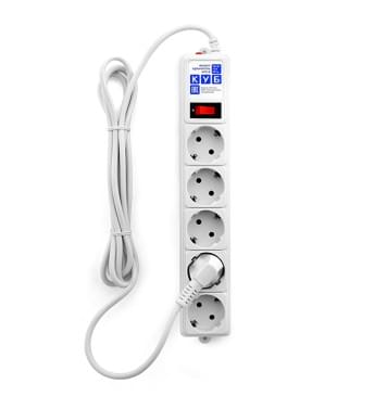 SPG-B-10-WHITE PowerCube Фильтр-удлинитель 3.0м 10А/2,2кВт, Электрическая мануфактура SPG-B-10-WHITE PowerCube Фильтр-удлинитель 3.0м 10А/2,2кВт, Электрическая мануфактура-0