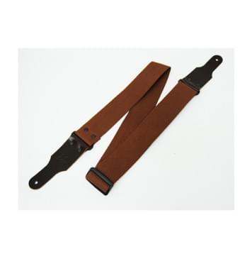 FL0034C Cotton Ремень для гитары, хлопок, цвет корица, Fidel-0