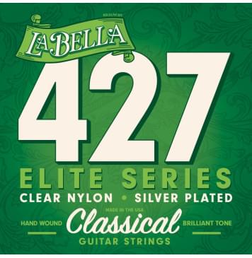 427 Elite Комплект струн для классической гитары, посеребренные, La Bella-0