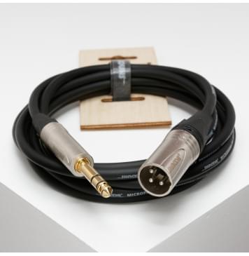MC226-XMJS-6m Кабель микрофонный, XLRM-6.35мм стерео, 6м, SHNOOR-0