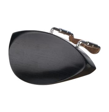 VC05Eu-4/4 Подбородник для скрипки, модель Teka. Форма крепления - U. Материал - черное дерево. WBO-0