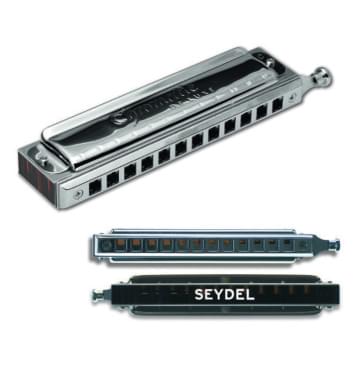51480C De Luxe C Губная гармошка хроматическая, Seydel Sohne-0