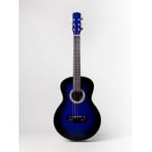 ACD-40A-12-BL Акустическая гитара, синий санберст, АККОРД