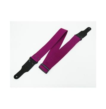 FL0033C Cotton Ремень для гитары, хлопок, пурпур, Fidel-0
