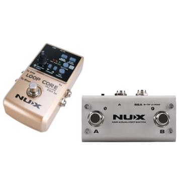 Loop-Core-Deluxe-Bundle Комплект Педаль эффектов + ножной переключатель, Nux-0