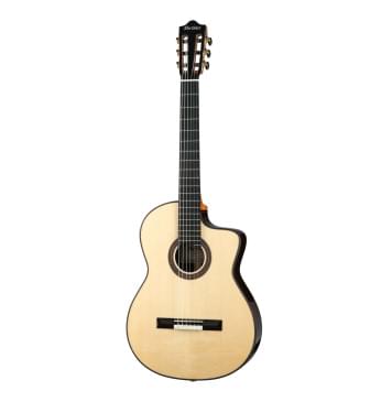 Almeria-Luthier-Rosewood Классическая гитара со звукоснимателем, с вырезом, Martinez-0
