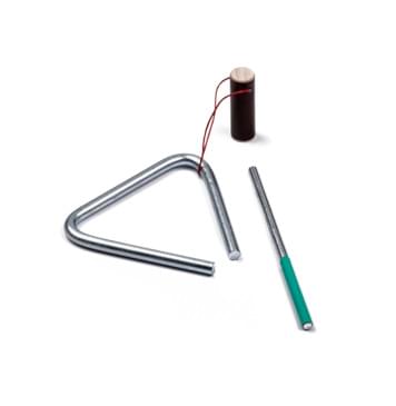 MS-ZH-TR-810 Треугольник с палочкой, 10см, Мастерская Сереброва-0