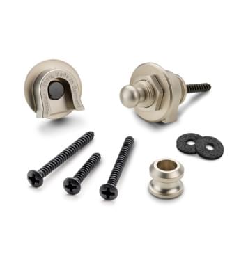 14010701 Security Lock Крепление для ремня с блокировкой, для гитары, матовый, Schaller 14010701 Security Lock Крепление для ремня с блокировкой, для гитары, матовый, Schaller-0