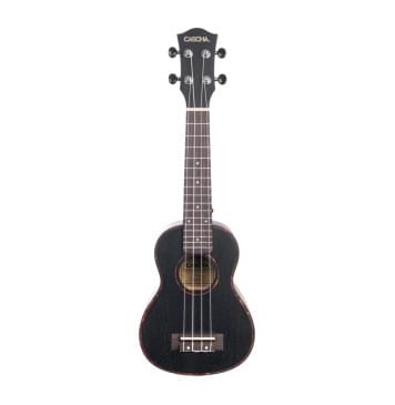HH-2262 Mahogany Series Укулеле сопрано, с чехлом, черный, Cascha-0