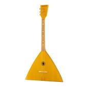 3S-HL Фестиваль Балалайка компактная трёхструнная, улучшенная отделка, жаркий лимон, БалалайкерЪ