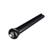 A021BK/2PVC Фиксатор струн черный с белой точкой Alice