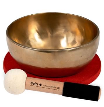 SE-264 Harmony Поющая чаша 22см, с кольцом-подставкой и стиком, Sela-0