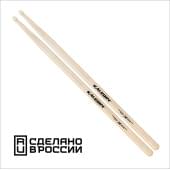 7KLHB7A 7А Барабанные палочки, граб, деревянный наконечник, Kaledin Drumsticks