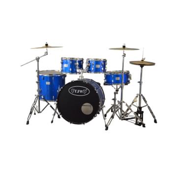 JW225-E5-BL Барабанная установка (2 коробки), синяя, TJW-0