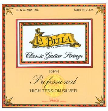 10PH Professional Комплект струн для классической гитары, посеребренные, La Bella-0