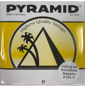 683/3 Комплект струн для балалайки контрабас, Pyramid-0