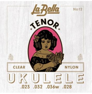 12-TENOR Комплект струн для укулеле тенор La Bella-0