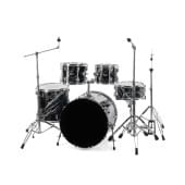 LD-2220-64-04 Барабанная установка, Черный мрамор, LDrums