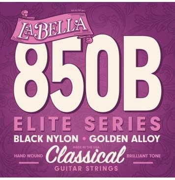 850B Elite Комплект струн для классической гитары, бронза 80/20, La Bella-0