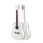 MB-11-52 Акустическая гитара, белая, Парма