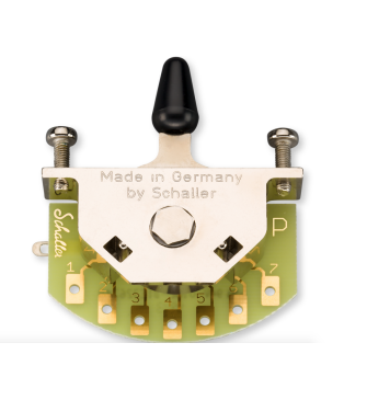 15310004 Megaswitch P Переключатель 5-ти позиционный, PRS, никель, Schaller-0